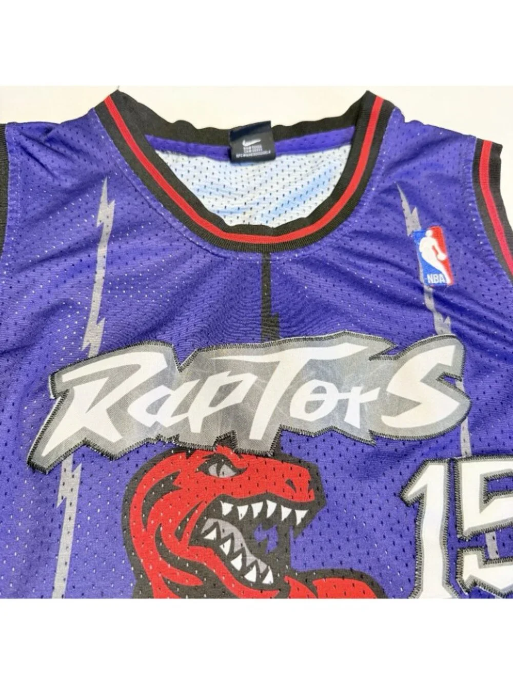 Vintage Nike Vince Carter Toronto Raptors Jersey Mens Large